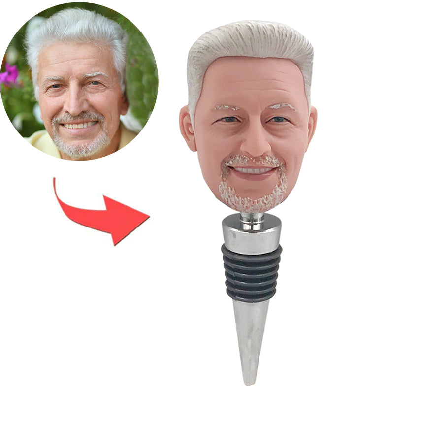 Wine Stopper Seven Person Bobblehead - Dolls main image 1