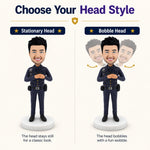 Personalized Police Bobblehead for Man