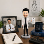 Custom Male Doctor Bobblehead Doll