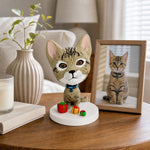 Custom Cat Bobblehead from Photos