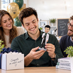 Custom Bobblehead Scientist Holding A Microscope