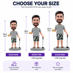 Golf Dad Personalized Bobblehead