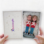 Happy New Year Christmas Gift Custom Couple Bobblehead