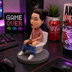 Custom Bobbleheads Humorous Women Sit On Toilet