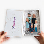 Personalized Custom Family Bobbleheads with 3 Kids