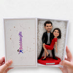 Custom Bobblehead Dancing Couple - Valentine's Day