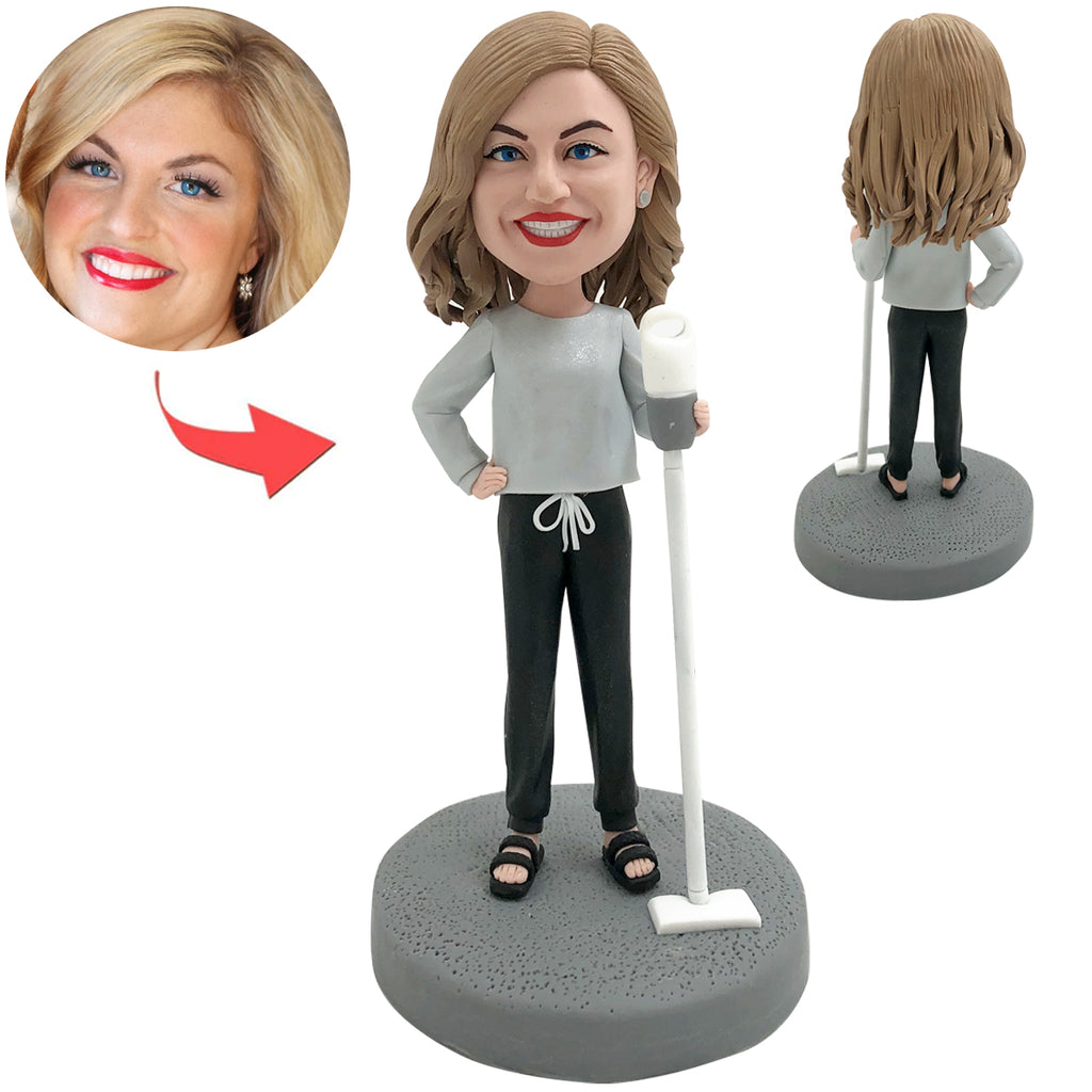 Custom bobbleheads showing big boobs