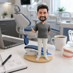 Custom Dentisit Bobblehead Personalized Gift