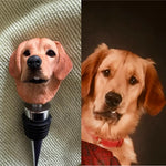 Custom Pet Bobblehead Wine Bottle Stoppers