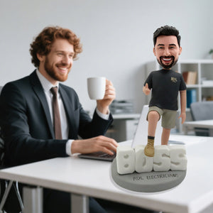 Boss-Themed Custom Bobblehead