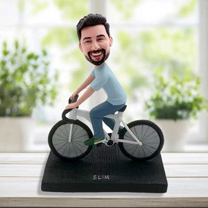 Personalized Bike Rider Bobblehead