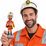 Custom Miner Bobblehead