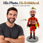 Custom Miner Bobblehead