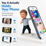 Personalized Bobblehead Phone Holder