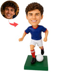 Personalized Custom Football Champion Style Bobblehead Gift