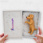 Funny Dog Eating Cake Decoration - Dog Cake Topper