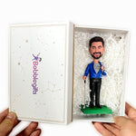 Playing Golf Personalized Custom Bobble Head Doll