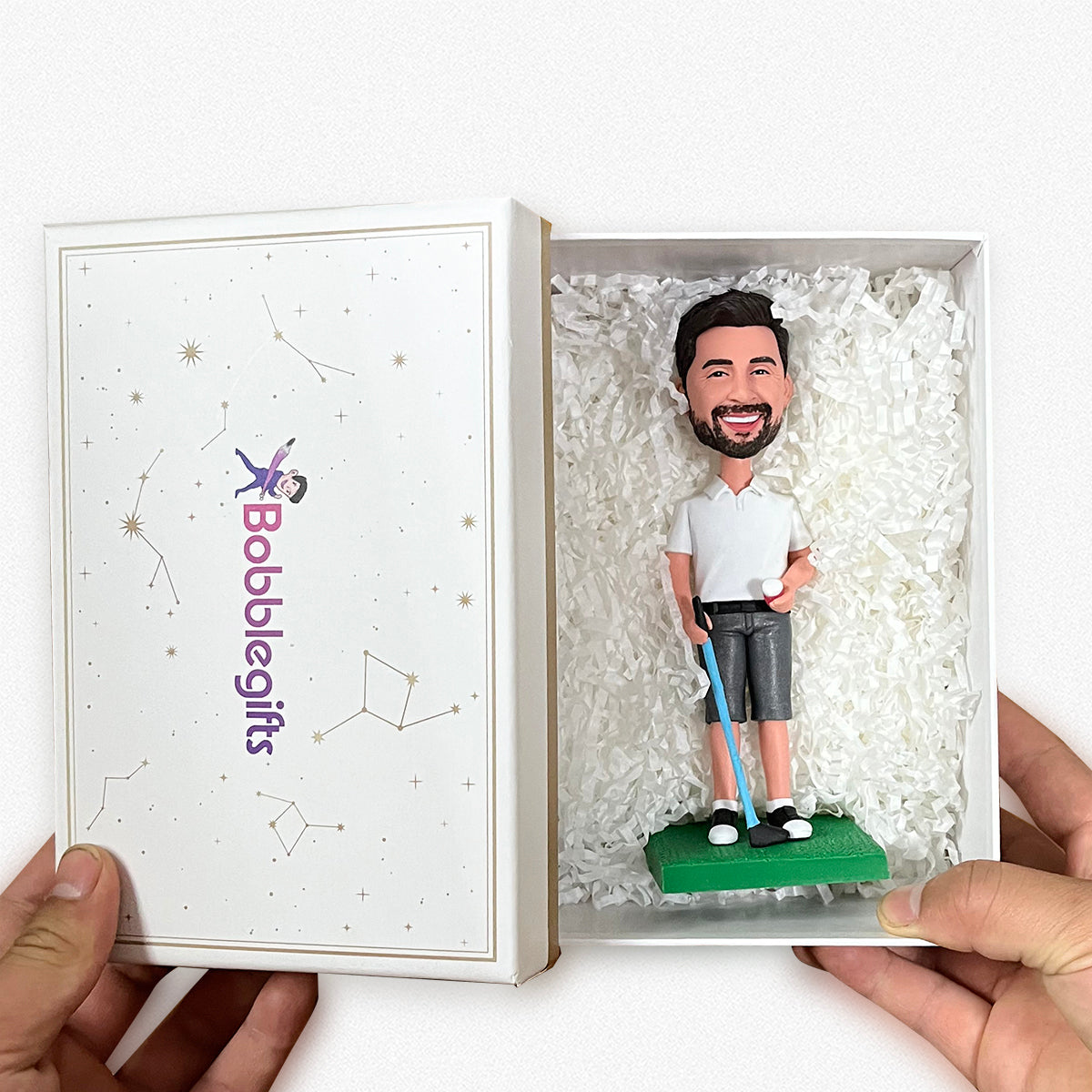 Funny Man On The Toilet Custom Bobblehead