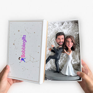 Wedding Couple Custom Bobblehead Duet Dance