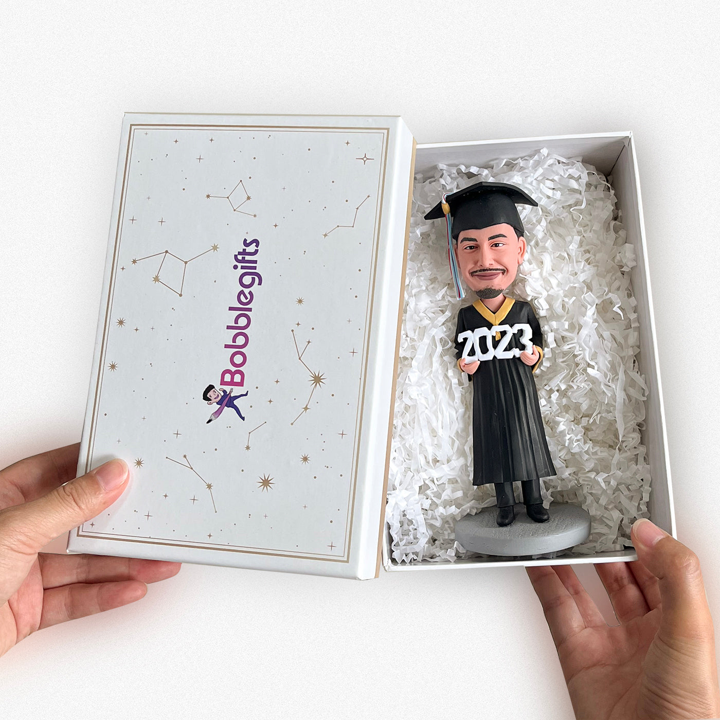 Custom 2023 Male Graduation Bobblehead Doll