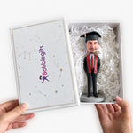 Custom Graduation Bobblehead - Handsome Male