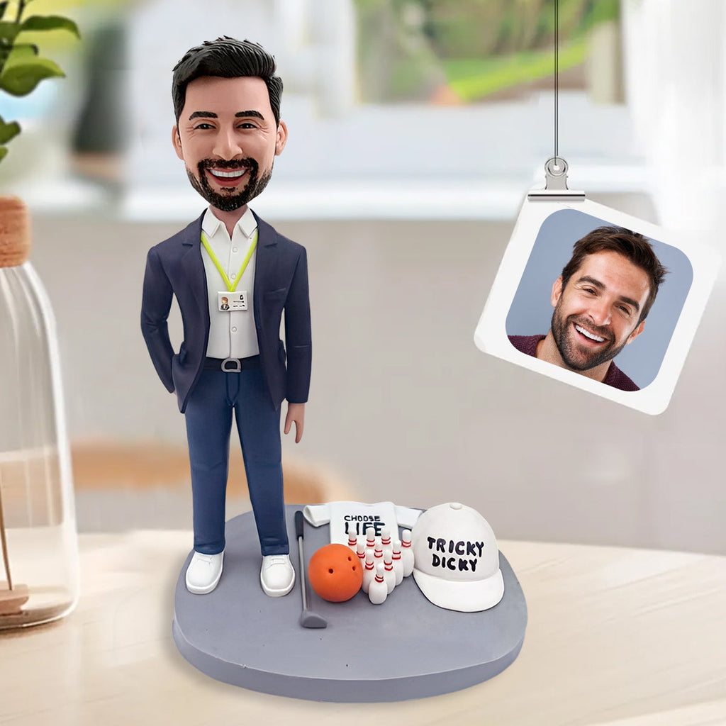 Custom Bobblehead with Accessories
