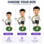 Custom Tennis Player Bobblehead Gift