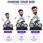 Personalized Bike Rider Bobblehead