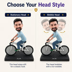 Personalized Bike Rider Bobblehead
