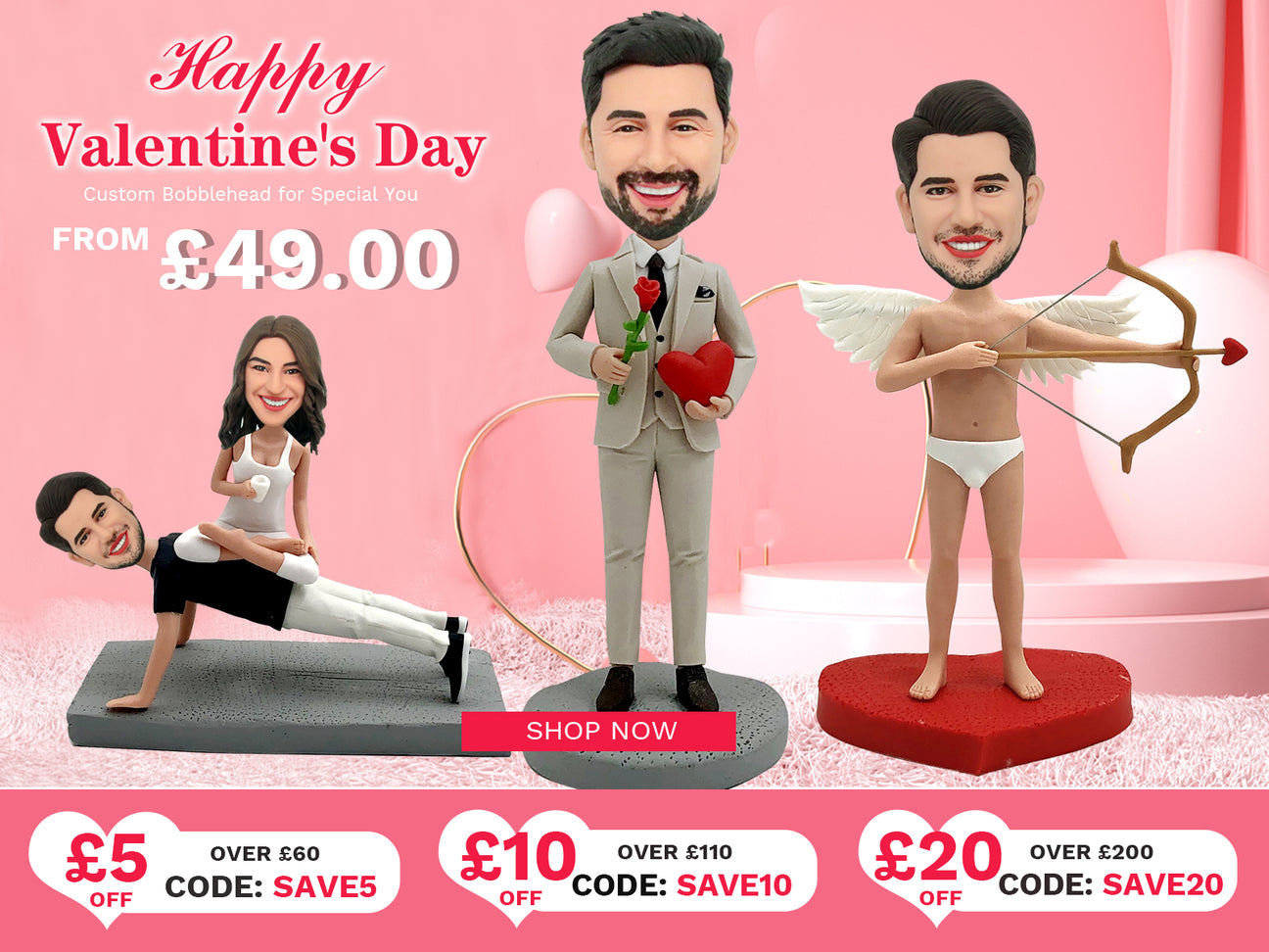 Custom Bobbleheads UK, Personalised Bobblehead for the Best Gift Idea