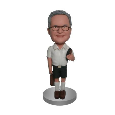 Personalized Custom Male Teacher Bobble Head