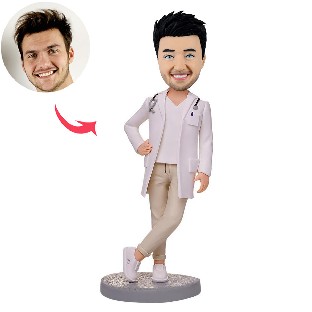 Personalized Doctor Bobble Head Figure