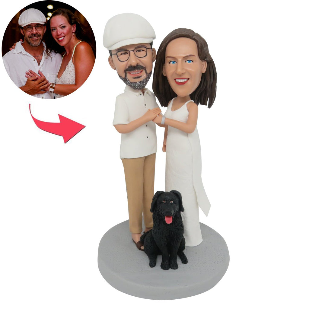 Custom Anniversary Bobblehead for Parents