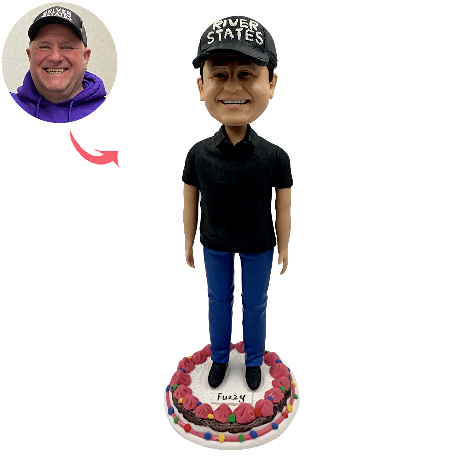 Custom Bobbleheads Father's Day Gift