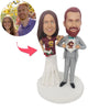 Sports Style Wedding Bobbleheads