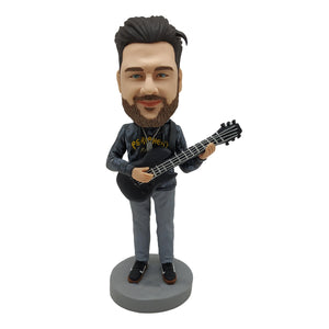 Bobblehead Doll for Music Lovers with Guitar