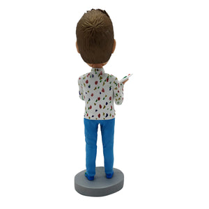 Custom Bobblehead Doll for Painter