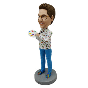 Custom Bobblehead Doll for Painter