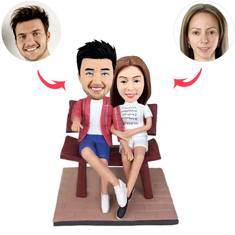 Custom Bobblehead Couple from Photos