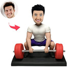 Custom Bobblehead Gift for Weightlifters
