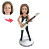 Custom Bobblehead Female Guitar Lovers