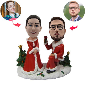 Custom Christmas Gift Bobblehead Doll