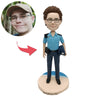 Custom Cop Bobblehead Figures