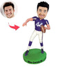 Custom American Football Bobble Head Doll