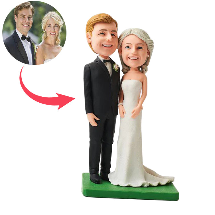 Custom Wedding Couple Bobbleheads