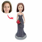 100% Fully Customized Bobblehead for Bride/Bridesmaid
