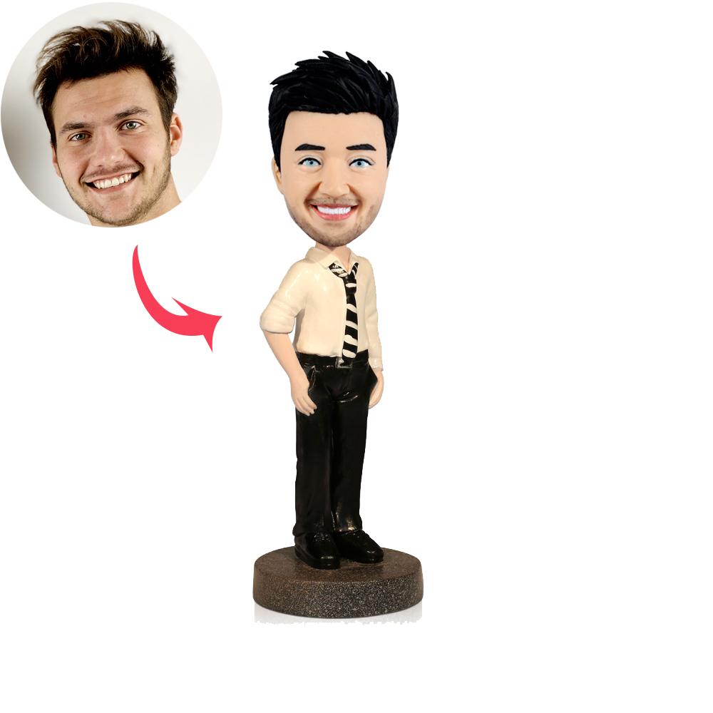 Office Man Custom Bobbleheads - BobbleGifts