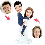 Funny Couple Wedding Cake Topper Bobblehead - BobbleGifts