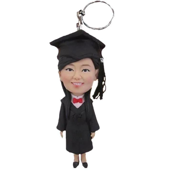 Personalized Custom Keychains for Graduation - BobbleGifts