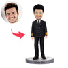Custom Police Man Bobblehead Doll